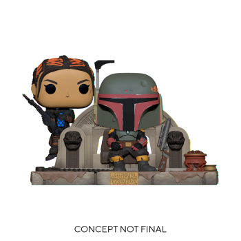 FUNKO POP! - Star Wars - The Mandalorian Boba Fett and Fennec Shand #